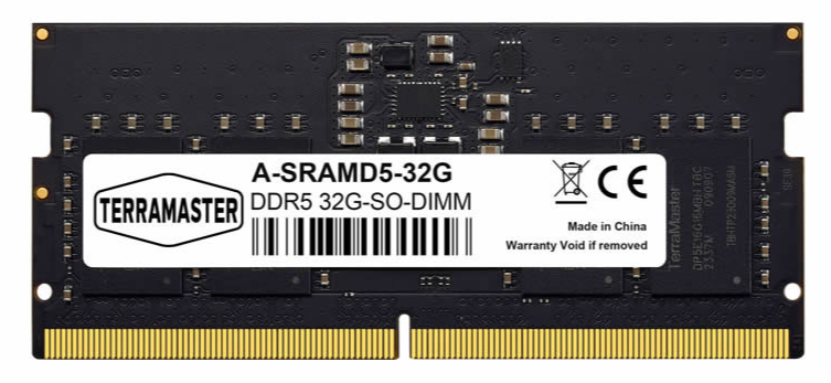 Tarjeta de memoria RAM TerraMaster A-SRAMD5-32G de 32 GB