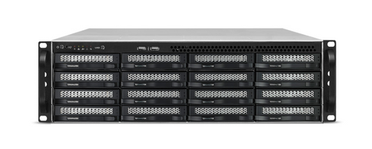 Netzwerkspeicherserver der Enterprise-Klasse mit 16 Einschüben U16-722-2224 wird mit TRK-U34 geliefert