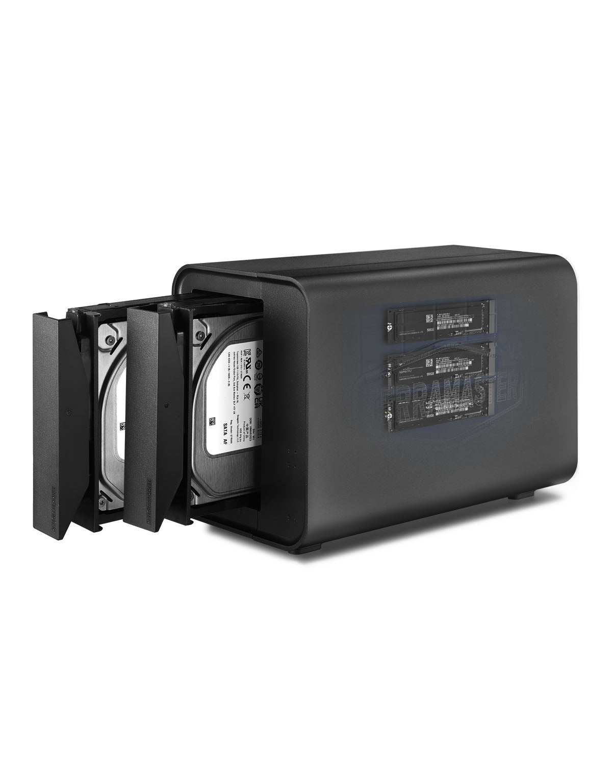 Carcasa híbrida para disco duro HDD y SSD NVMe TERRAMASTER D5