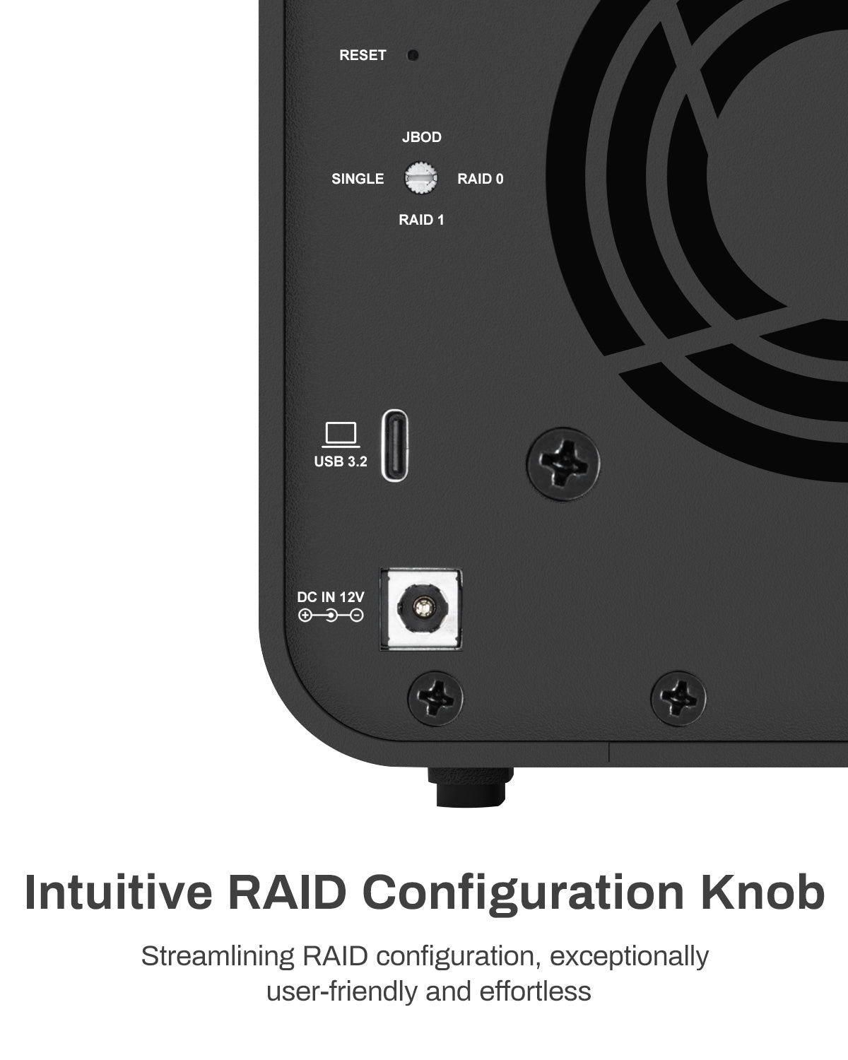 Carcasa híbrida para disco duro HDD y SSD NVMe TERRAMASTER D5