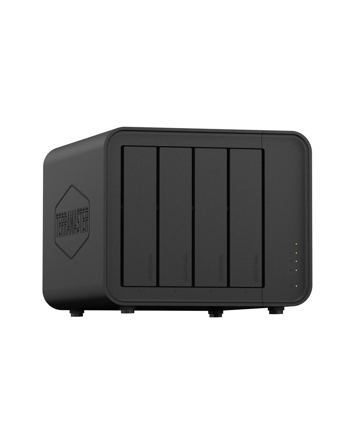 TERRAMASTER F4-424 Max NAS Storage - 4Bay Core i5 1235U 10Cores 12 Threads, 8GB DDR5 RAM, 10GbE Port X2, Network Attached Storage Spitzenleistung für Unternehmen (Diskless)