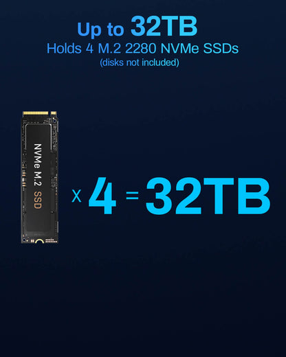 F4 SSD 4베이 올플래시 NAS 스토리지