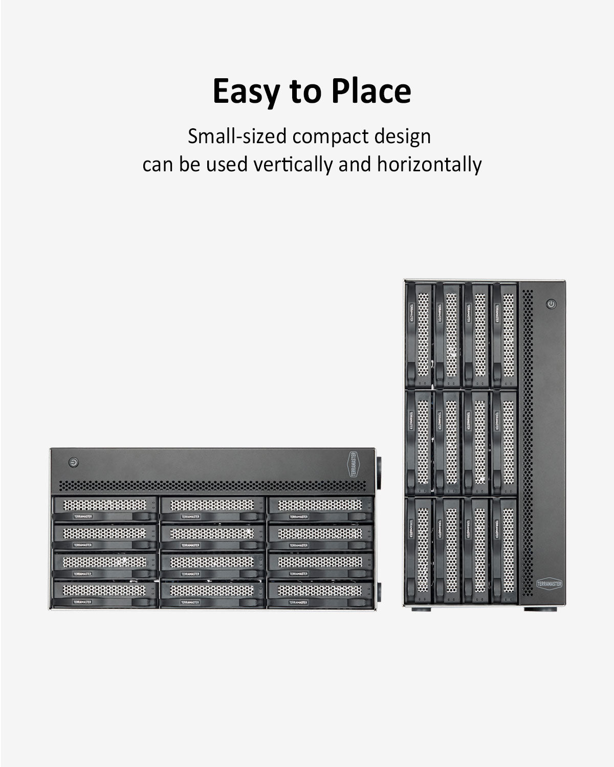 T12-450 12 bahías, 10 Gb, doble SFP+, interfaces 10 GbE y doble puerto 2,5 GbE, almacenamiento NAS